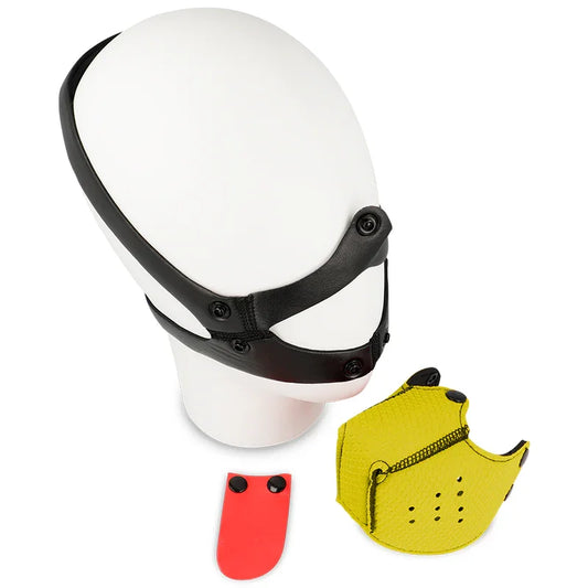 OHMAMA FETISH - BOZAL PERRO AMARILLO - Nuvica