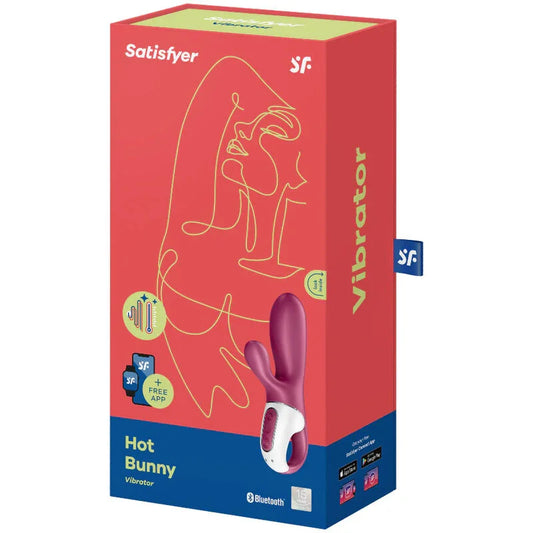 SATISFYER - HOT BUNNY VIBRADOR PUNTO G - Nuvica