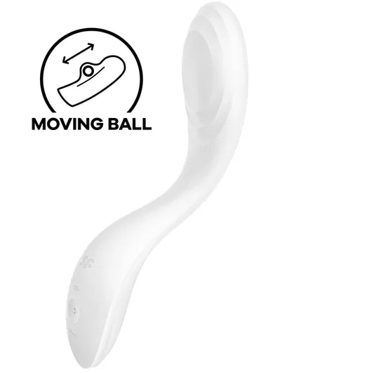 SATISFYER - RRROLLING PLEASURE VIBRADOR PUNTO G VERDE - Nuvica