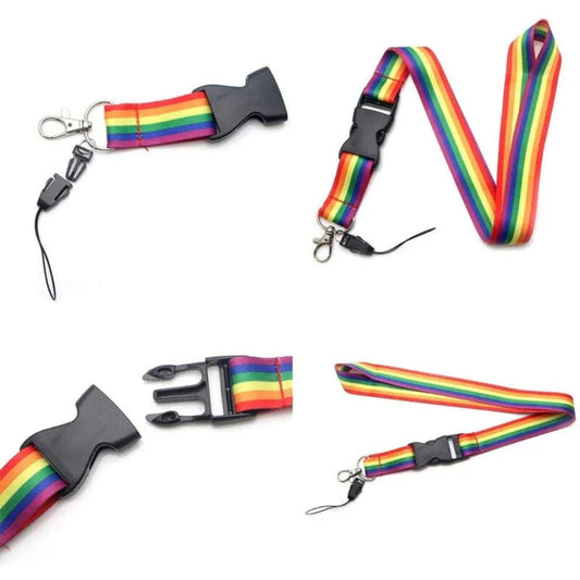 PRIDE - LANYARD BANDERA LGBT - Nuvica