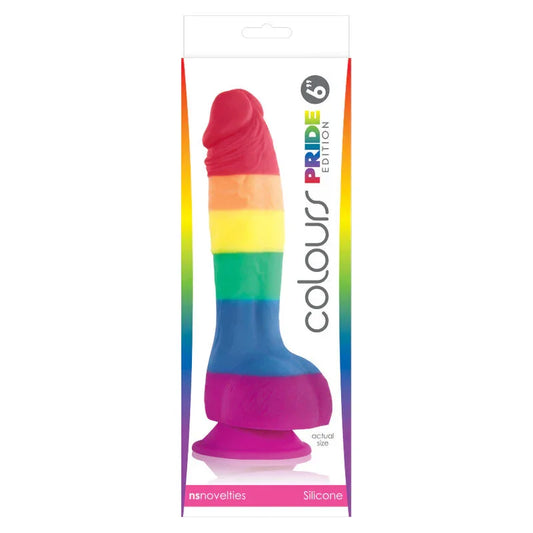 PRIDE - DILDO BANDERA LGBT 15 CM - Nuvica