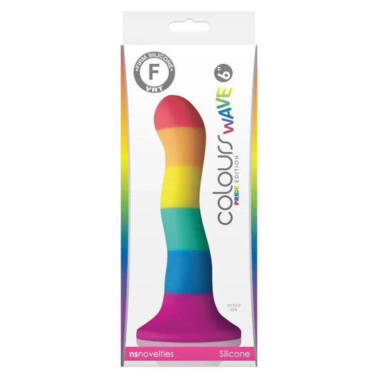 PRIDE - DILDO WAVE BANDERA LGBT 17 CM - Nuvica
