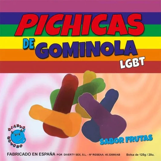 PRIDE - PICHITAS DE GOMINOLA FRUTAS LGBT - Nuvica