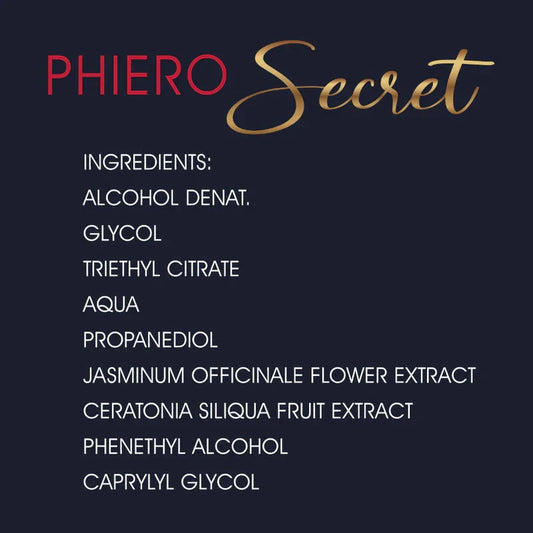500 COSMETICS - PHIERO SECRET CONCENTRADO NATURAL HORMONAS INODORO 15 ML - Nuvica