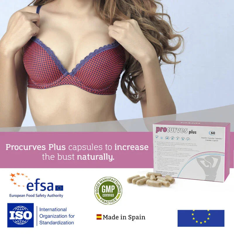 500 COSMETICS - PROCURVES PILLS CÁPSULAS PARA AUMENTO PECHO - Nuvica