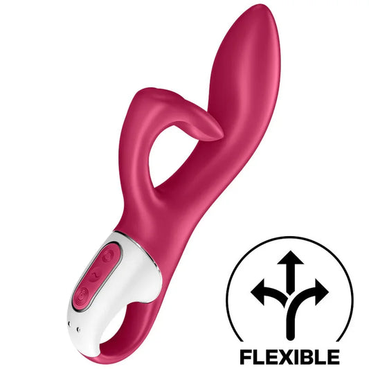 SATISFYER - EMBRACE ME VIBRADOR PUNTO G ROJO - Nuvica