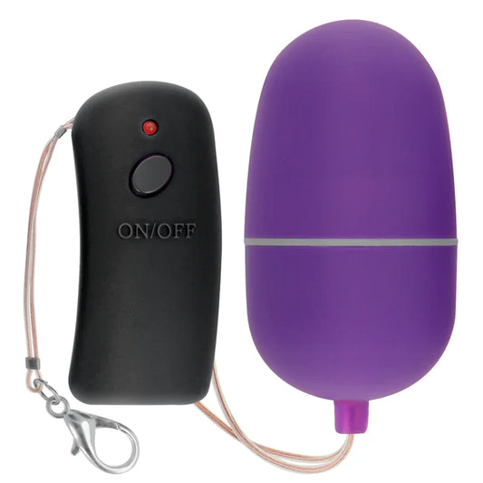 ONLINE - HUEVO VIBRADOR CON MANDO CONTROL REMOTO LILA - Nuvica