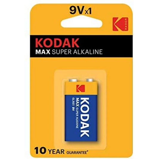 KODAK - MAX PILA ALCALINA 9V LR61 BLISTER - Nuvica