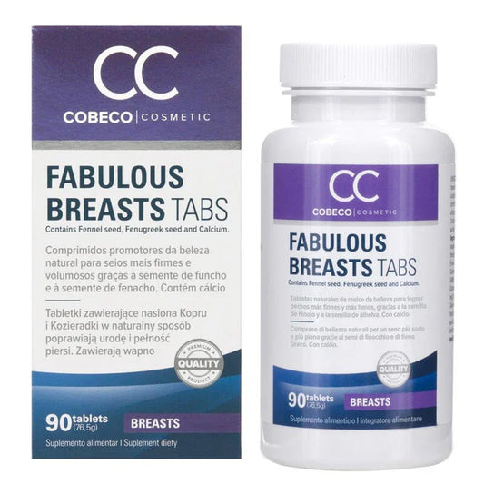 COBECO - CC FABULOUS BREASTS AUMENTADOR DE SENOS 90 CAPSULAS - ES - Nuvica