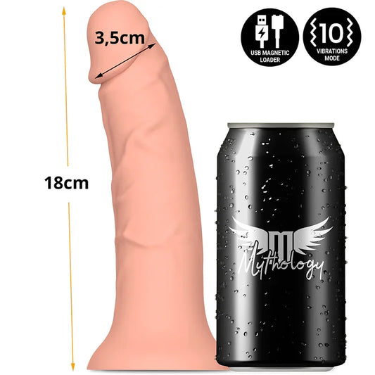MYTHOLOGY - ASHER ORIGINAL DILDO S - VIBRADOR COMPATIBLE CON WATCHME WIRELESS TECHNOLOGY - Nuvica