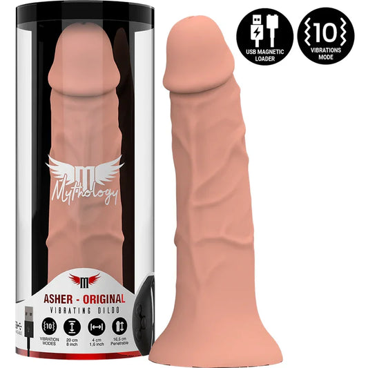 MYTHOLOGY - ASHER ORIGINAL DILDO M - VIBRADOR COMPATIBLE CON WATCHME WIRELESS TECHNOLOGY - Nuvica