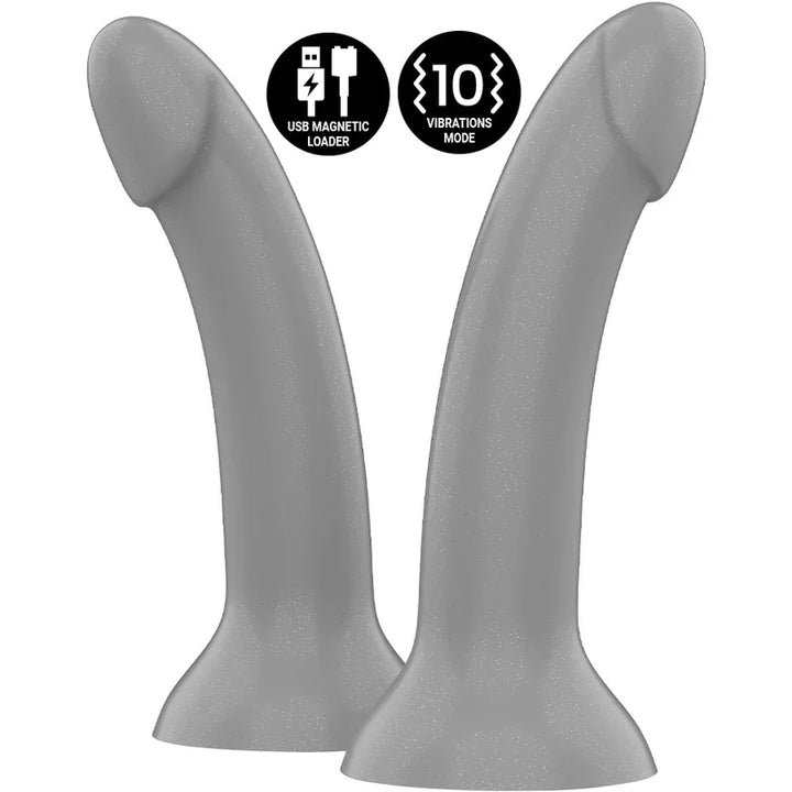 MYTHOLOGY - RUNE MAJESTIC DILDO S - VIBRADOR COMPATIBLE CON WATCHME WIRELESS TECHNOLOGY - Nuvica