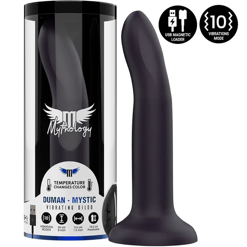 MYTHOLOGY - DUMAN MYSTIC DILDO L - VIBRADOR COMPATIBLE CON WATCHME WIRELESS TECHNOLOGY - Nuvica