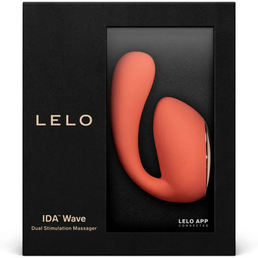 LELO - IDA WAVE MASAJEADOR PAREJAS CORAL - Nuvica