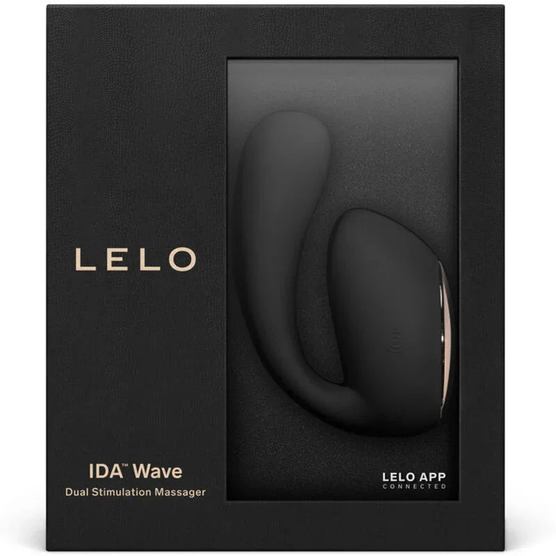 LELO - IDA WAVE MASAJEADOR PAREJAS NEGRO - Nuvica