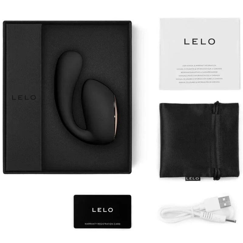 LELO - IDA WAVE MASAJEADOR PAREJAS NEGRO - Nuvica
