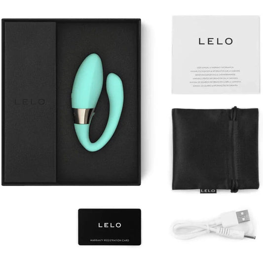 LELO - TIANI HARMONY MASAJEADOR PAREJAS VERDE AGUA - Nuvica