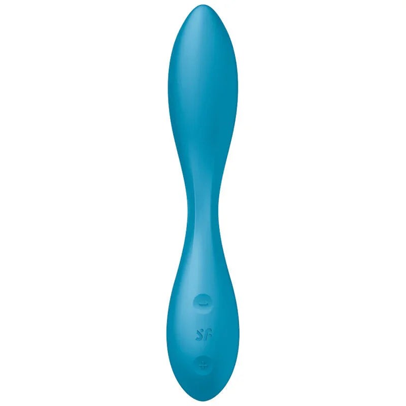 SATISFYER - G-SPOT FLEX 1 MULTI VIBRADOR AZUL - Nuvica
