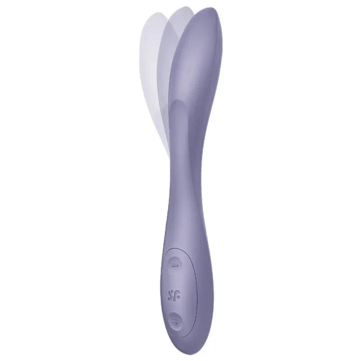 SATISFYER - G-SPOT FLEX 2 MULTI VIBRADOR MORADO - Nuvica