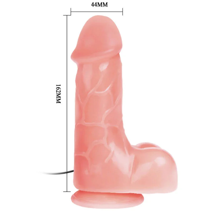 BAILE - INTREPID EMPEROR SUPER DONG DILDO REALÍSTICO VIBRADOR - Nuvica