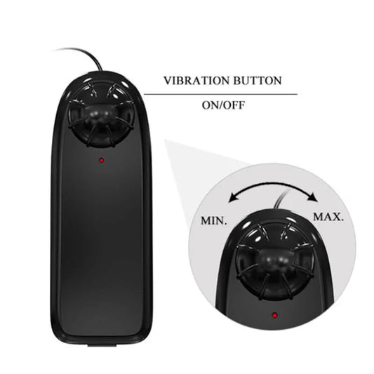 BAILE - INTREPID EMPEROR SUPER DONG DILDO REALÍSTICO VIBRADOR - Nuvica