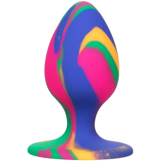 CALEXOTICS - CHEEKY MEDIUM TIE-DYE PLUG ANAL - Nuvica