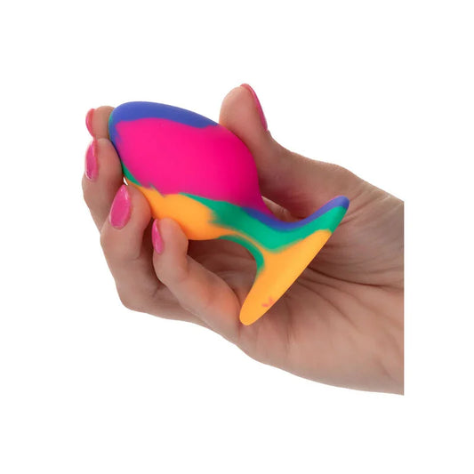 CALEXOTICS - CHEEKY MEDIUM TIE-DYE PLUG ANAL - Nuvica