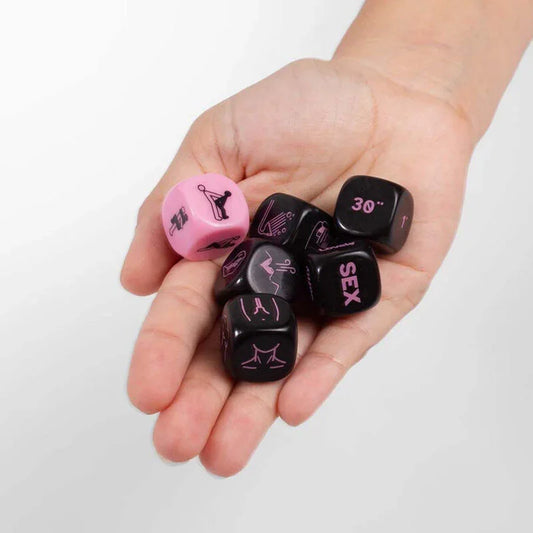 SECRETPLAY - DICE, PLAY, SEX JUEGO DE DADOS (ES/EN/DE/FR/NL/PT/IT) - Nuvica