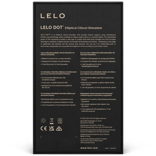 LELO - DOT ESTIMULADOR DE CLÍTORIS - ROSA - Nuvica