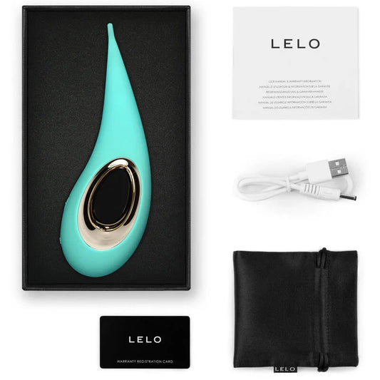 LELO - DOT ESTIMULADOR DE CLÍTORIS - VERDE AGUA - Nuvica
