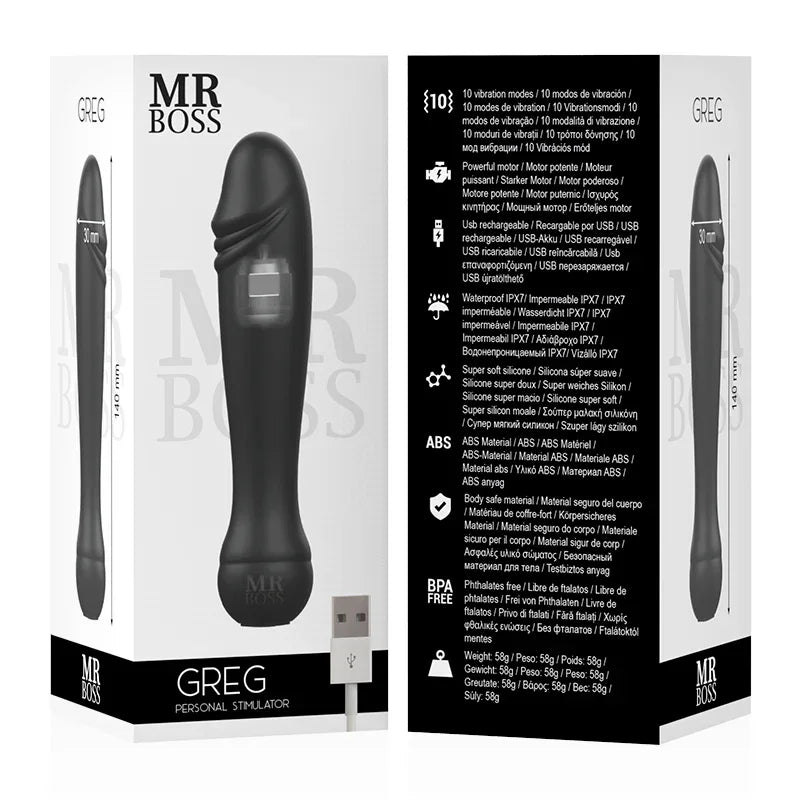 MR BOSS - GREG PERSONAL STIMULATOR - Nuvica