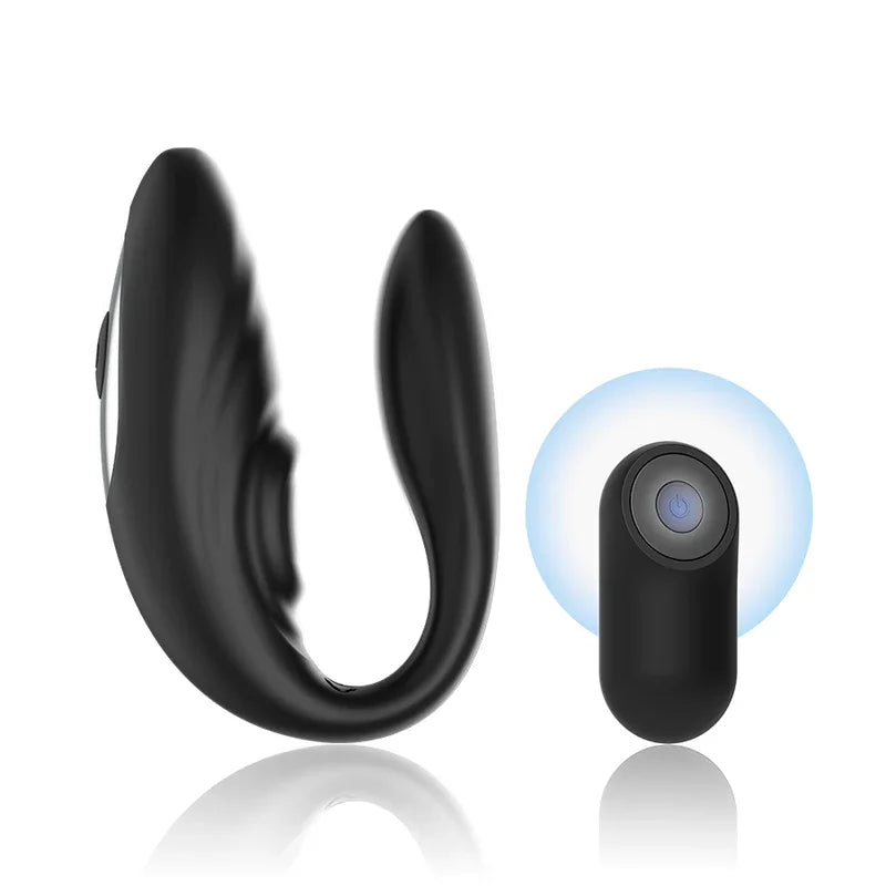 BRILLY GLAM- COUPLE PULSING & VIBRATING CONTROL REMOTO - Nuvica