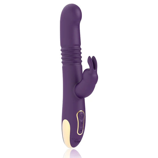 TREASURE - BASTIAN RABBIT UP & DOWN, ROTATOR & VIBRATOR COMPATIBLE CON WATCHME WIRELESS TECHNOLOGY - Nuvica