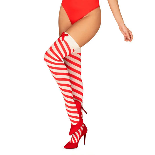 OBSESSIVE - KISSMAS STOCKINGS S/M - Nuvica