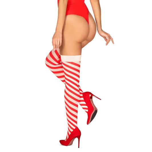 OBSESSIVE - KISSMAS STOCKINGS S/M - Nuvica