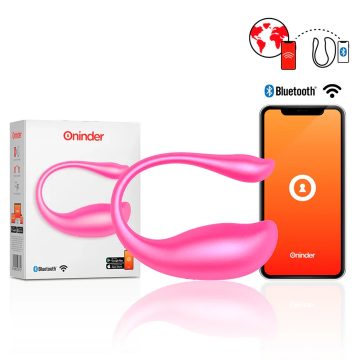 ONINDER - NAIROBI HUEVO VIBRADOR ROSA - APP GRATUITA - Nuvica