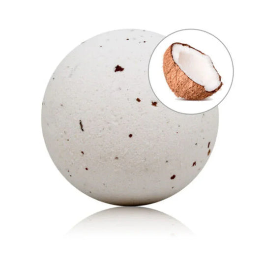TALOKA - BOMBA DE BAÑO CON AROMA COCO Y PÉTALOS DE ROSA - Nuvica