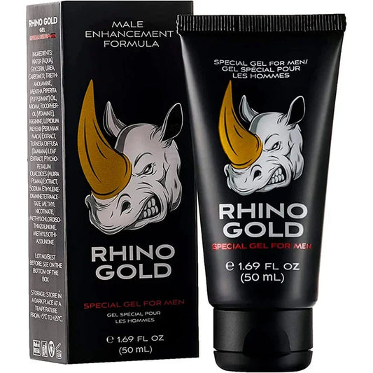 RHINO GOLD - GEL ÍNTIMO PARA HOMBRES 50 ML - Nuvica