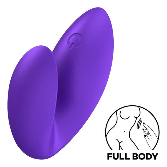 SATISFYER - LOVE RIOT VIBRADOR DEDAL MORADO - Nuvica