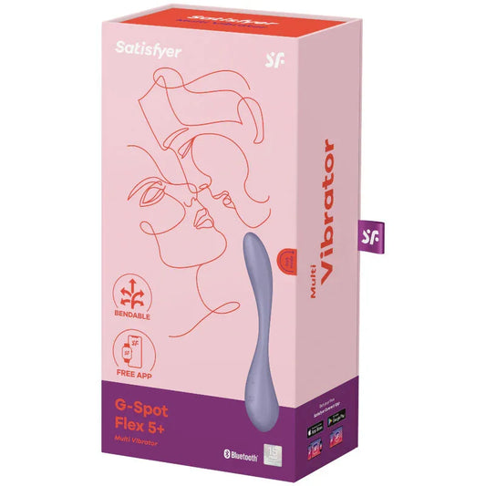 SATISFYER - G-SPOT FLEX 5 MULTI VIBRADOR AZUL - Nuvica