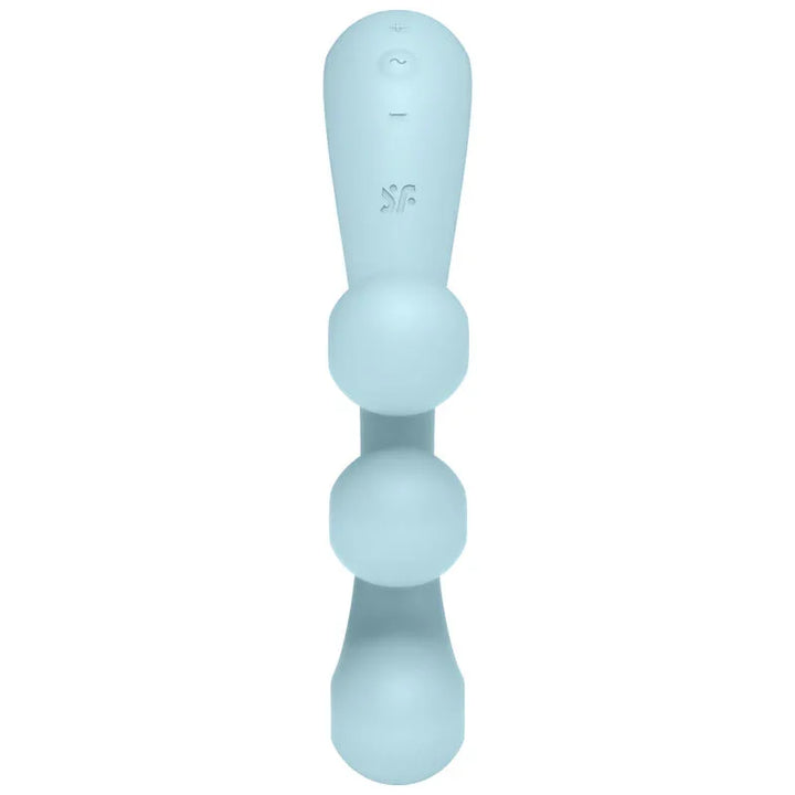 SATISFYER - TRI BALL 2 MULTI VIBRADOR AZUL - Nuvica