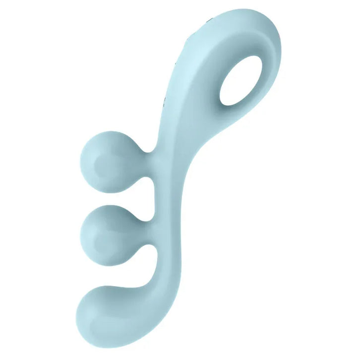 SATISFYER - TRI BALL 2 MULTI VIBRADOR AZUL - Nuvica