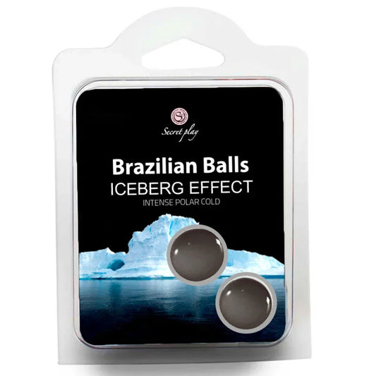 SECRET PLAY SET 2 BRAZILIAN BALLS EFECTO ICEBERG - Nuvica