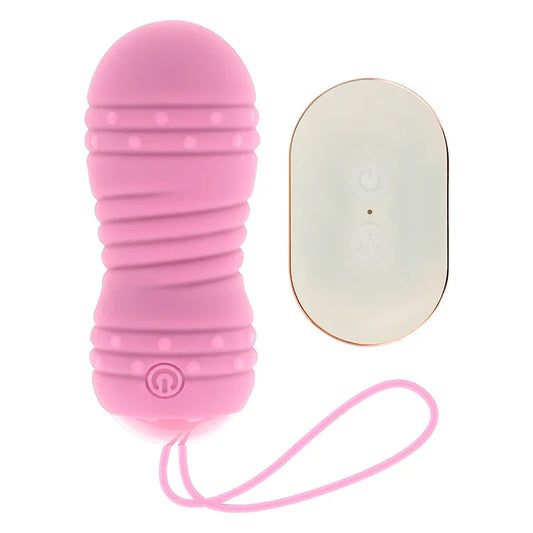 OHMAMA - HUEVO CONTROL REMOTO 7 MODOS ROTACION ROSA - Nuvica