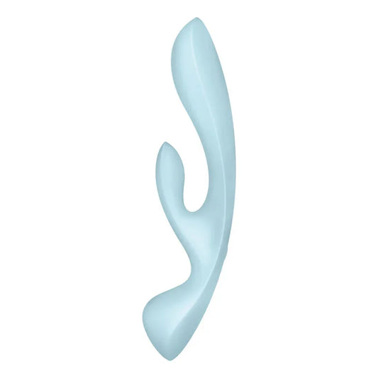 SATISFYER - TRIPLE OH VIBRADOR HÍBRIDO ROSA - Nuvica
