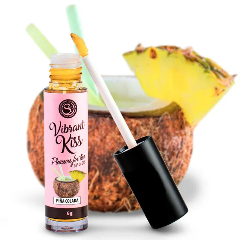 SECRETPLAY - LIP GLOSS VIBRANT KISS - PIÑA COLADA - Nuvica