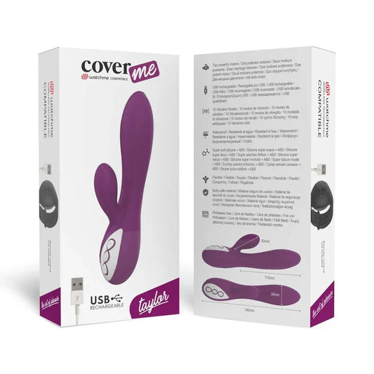 COVERME - TAYLOR VIBRADOR COMPATIBLE CON WATCHME WIRELESS TECHNOLOGY - Nuvica