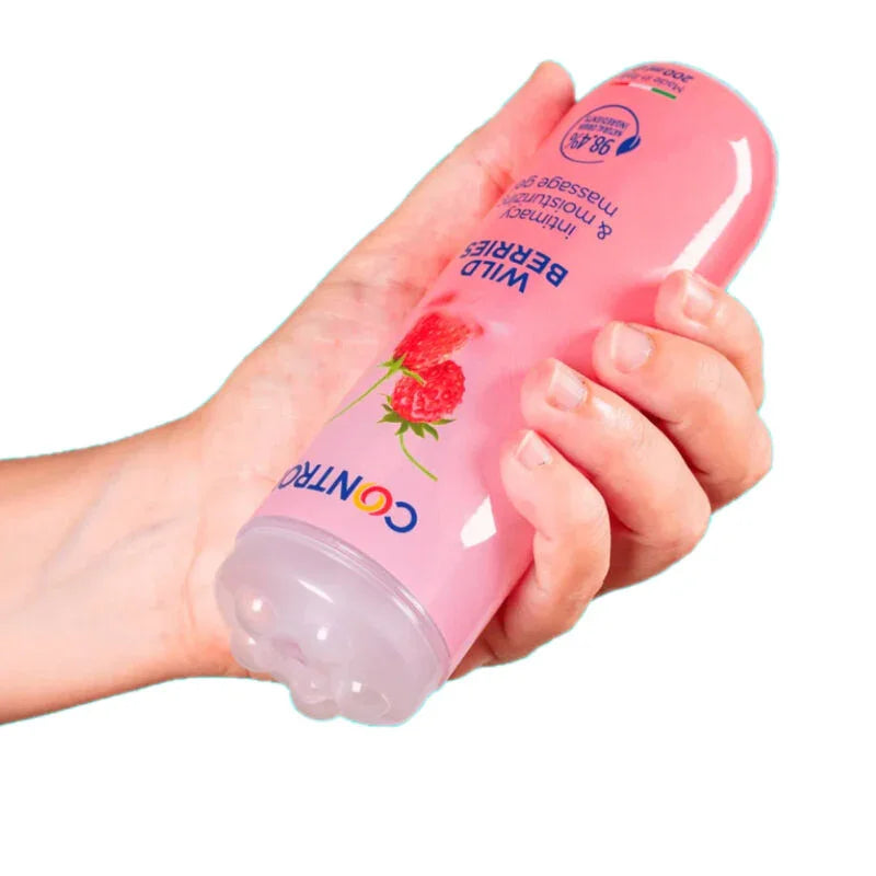 CONTROL - GEL DE MASAJE 3 EN 1 WILD BERRIES 200 ML - Nuvica
