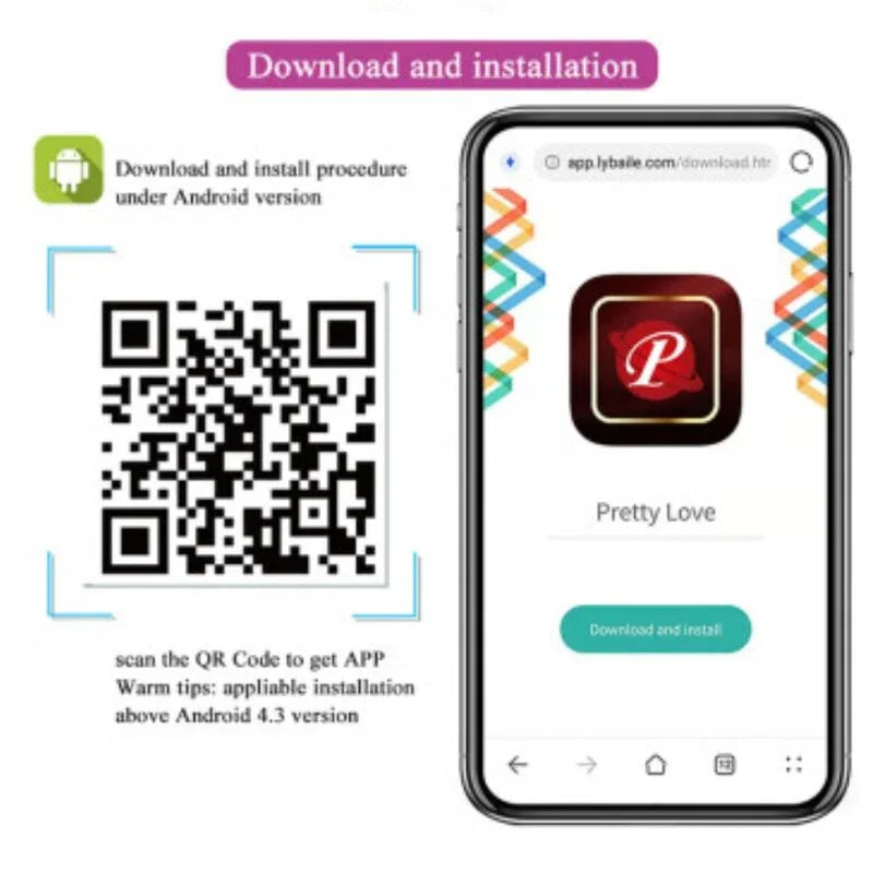 PRETTY LOVE - CATALINA MASAJEADOR FREE APP LILA - Nuvica