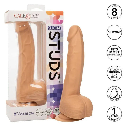 CALEXOTICS - SILICONE STUDS 20.32 CM SKIN - Nuvica